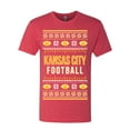 thumbnail image 2 of Wild Bobby City of Kansas City KC American Football Fantasy Fan Sports Men Premium Tri Blend T-Shirt, Vintage Red, Medium, 2 of 6