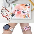 thumbnail image 6 of 20mm watch strap for Samsung Galaxy Watch active 2/42mm Gear S2/Sport band Printed silicone bracelet Amazfit bip active2 42 mm, 6 of 8