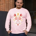 thumbnail image 4 of Kansas City Sugar Skull Long Sleeve T-shirt KC Die-Hard Football Fan Tailgating, 4 of 7