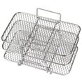 thumbnail image 1 of Air Fryer Rack for Ninja Dual Air Fryer 304 Stainless Steel Multi-Layer Dehydrator Rack Toast Rack Air Fryer Accessories, 1 of 6