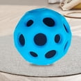 thumbnail image 3 of Pelota de agujero de alto rebote pelota espacial colorida pelota de goma para saltar juguetes de playa al aire libre, 3 of 7