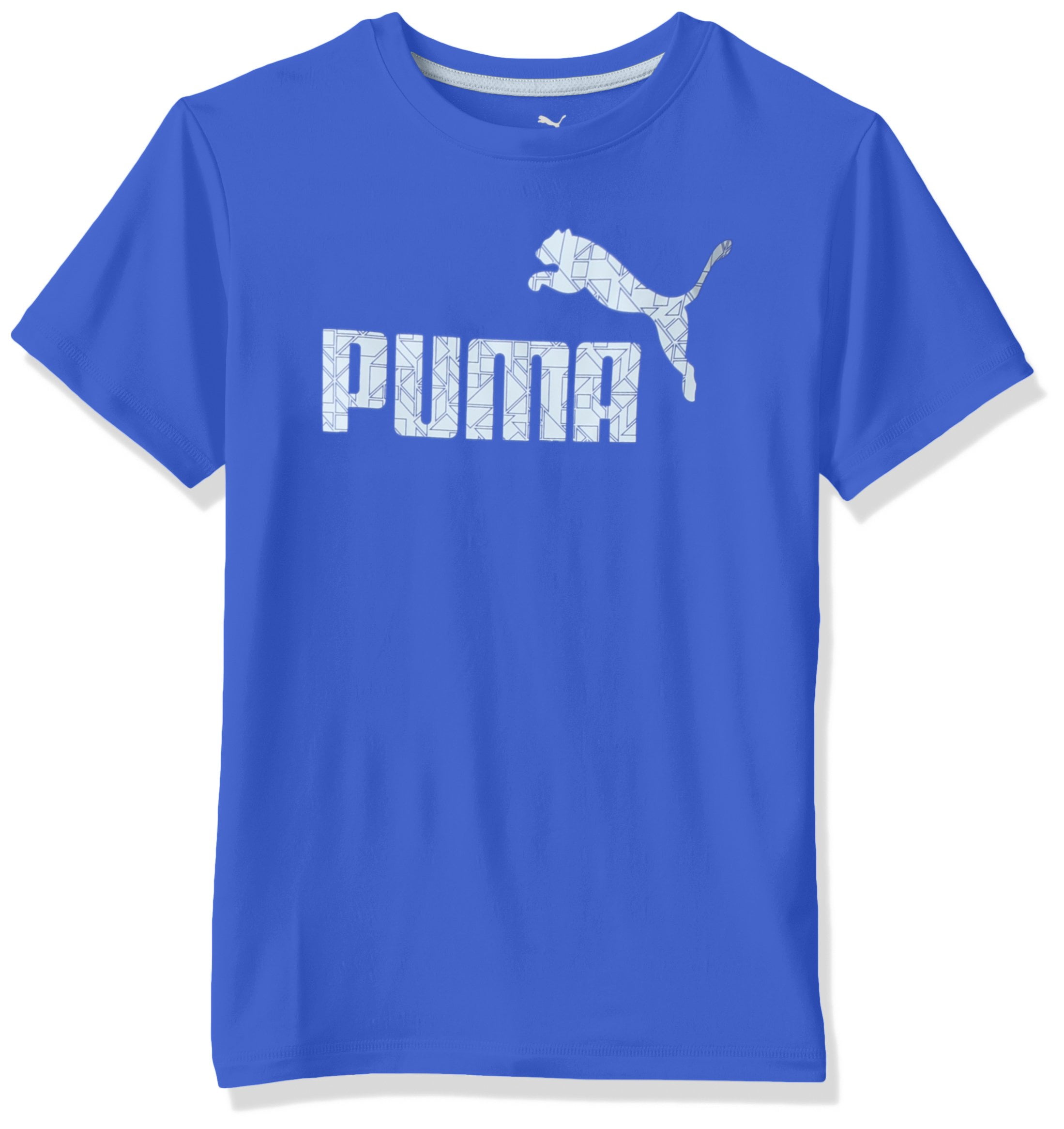 PUMA - Boy's Moisture-Wicking Logo-Printed T-Shirt XL - Walmart.com ...