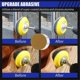 thumbnail image 4 of 3 In Gold Sanding Discs, Hook and Loop Sandpaper Sander,Polishing Kit, 4 of 5