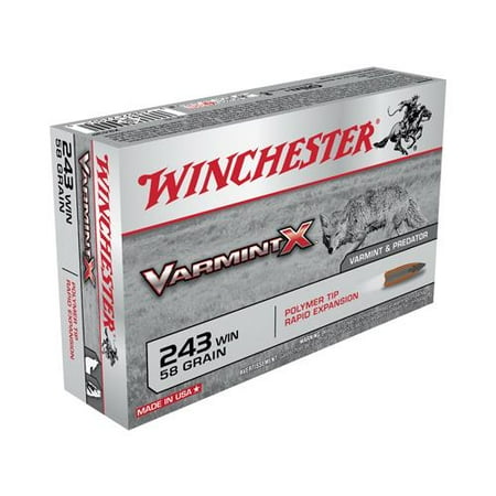 Winchester Ammunition X243P 20RND 243 Win RFL Ammo