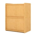 thumbnail image 4 of Tot Mate Preschool 2 Tier Wood Shelf Storage, Maple, Assembled, 24"W x 15"D x 30 1/2"H, 4 of 8