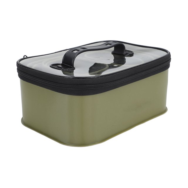 Fishing Tool Storage Box, Fishing Bait Bucket Thickened Portable for Small Items