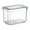 C, variant on Refrigerator Storage Box with Lid, Clear Food-Grade Fresh-Keeping Container for Kitchen, Vegetable and Fruit Sorting Organizer Bins for Fridge Crisper Drawer