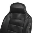 thumbnail image 6 of RealFeel Faux PU Leather Car Seat Covers, Front Pair, High Back Leatherette, 6 of 7