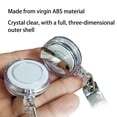 thumbnail image 4 of Meiiso Vertical Id Card Holder with Retractable Badge Type A, and Cover with Horizontal Cover Retractable Holders Certificate Chest Holder Badge Card Card Id 1 Retractable Buckle Stationery, 4 of 7