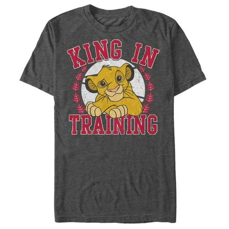 Lions Training Shirt - Lion King Men's Simba King in Training T-Shirt