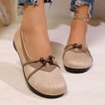 thumbnail image 2 of Jamicy Flats for Women Comfortable & Lightweight Leather Mary Jane Flats Versatile Business Casual Dress Shoes Work Office Cute Stylish Everyday Walking Shoes, 2 of 10