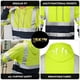 thumbnail image 3 of Sudadera wefeyuv 3XL con capucha reflectante de seguridad amarillo azul marino, 3 of 7