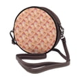 thumbnail image 2 of Lsque Mushroom Pattern Shoulder Bag – Microfiber Leather Crossbody with Detachable Strap & Handle Ring, Waterproof & Durable, Elegant Everyday Carry, 2 of 5