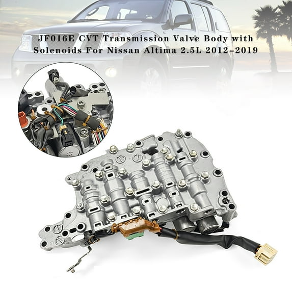 Restored JF016E CVT Transmission Valve Body with Solenoids For Nissan Altima 2.5L 12-2019 (Refurbished)