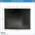 thumbnail image 5 of Minuteman International Wrought Iron Draft Guard Cover - 47" x 34" Fireplace Screen, 5 of 5