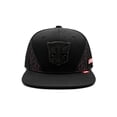 thumbnail image 2 of Transformers Gorra Autobot Placa Snapback Hombre Ajustable Visera Plana, 2 of 4