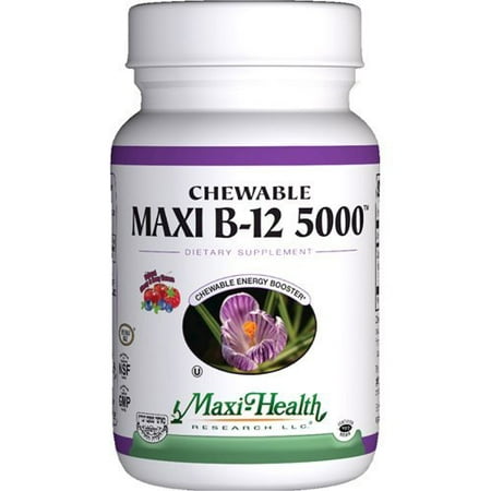 Maxi Santé casher Vitamines Maxi B12 5000 - Croquer - 60 comprimés