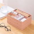 thumbnail image 5 of UDIYO Desktop Storage Box Large Capacity Grid Design Space-saving Jewelry Stationery Sundries Storage Organizer Home Supply, 5 of 8