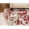 thumbnail image 5 of Rugs.com Monte Carlo Collection Rug – 3' 3 x 5' 3 Burgundy Medium Rug Perfect For Living Rooms, Large Dining Rooms, Open Floorplans, 5 of 9