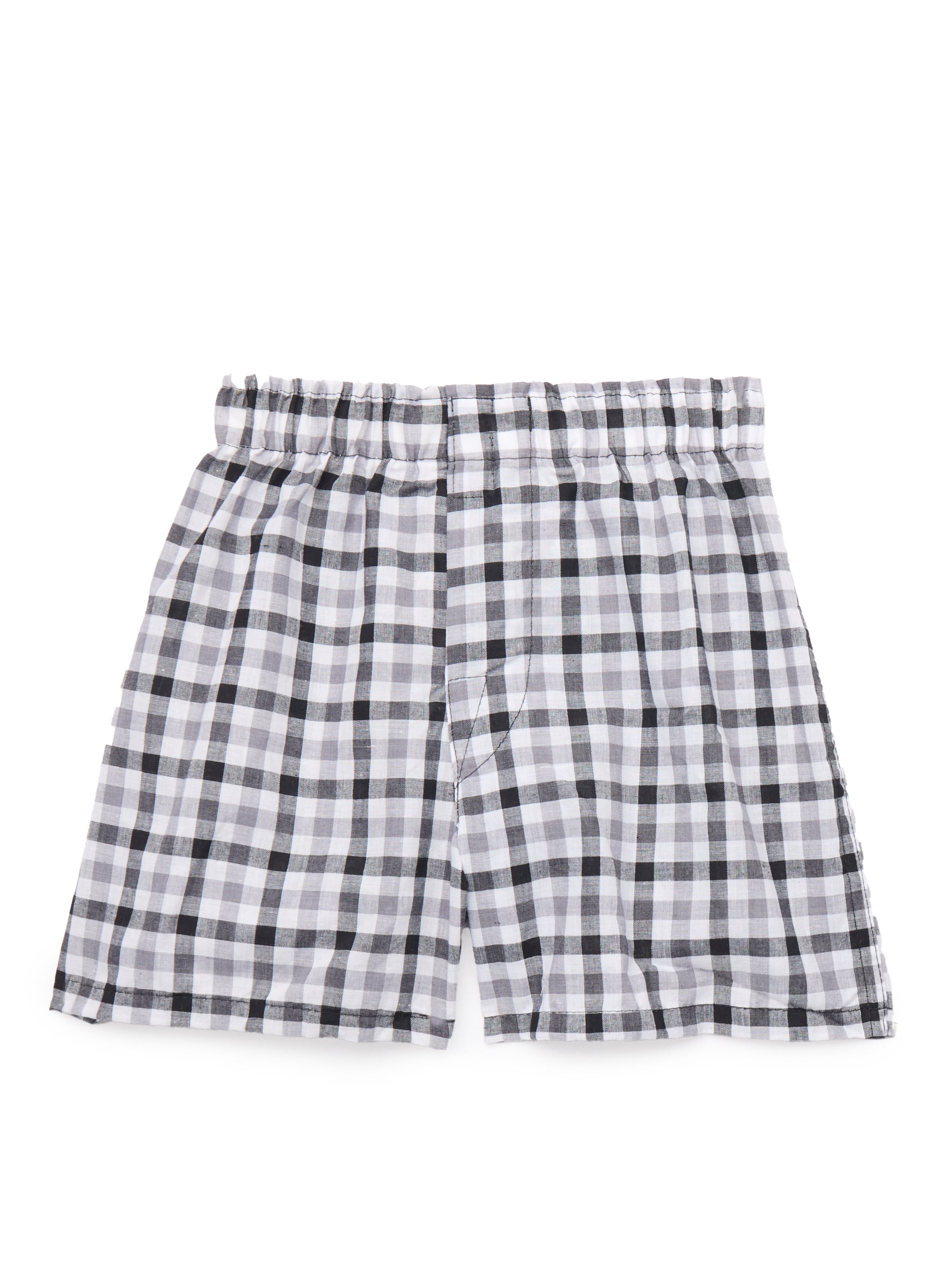 Wonder Nation Boys Plaid Woven Boxers, 5-Pack, Sizes S-XL