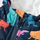 thumbnail image 3 of Gibobby Chamarra de forro polar para niños y niñasNiñas Niños Invierno Animal Animados Dinosaurio Impresiones Abrigo Con Capucha Chaqueta Espesar A De Vi(Azul, 1-2 Años), 3 of 5