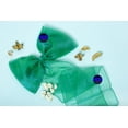 thumbnail image 6 of MDS Pack of 100 Organza Chair Sash Bow Sashes for Wedding Decoration -Green, 6 of 7