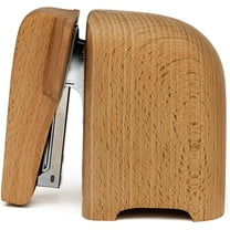 Suck UK Elephant Stapler | Elephant Gifts for Animal Lovers | Wooden Elephant Desk Accessories | Office Supplies for Unforgettable Desk Decor | Office Desk Staplers | Elephant Decor | Large