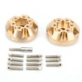 thumbnail image 2 of Acoplador de contrapeso de cubo de rueda 2 uds Piezas de mejora fuerte RC Car RC Wheel Hub acoplador de latón duradero para simulación de coche de escalada ANGGREK Otros, 2 of 8
