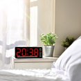 thumbnail image 4 of uhnmki Digital Alarm Clock Electronic Clock Functional LED Clock Children S Bedside Silent Clock 2.5x15.5x6.3cm, 4 of 6