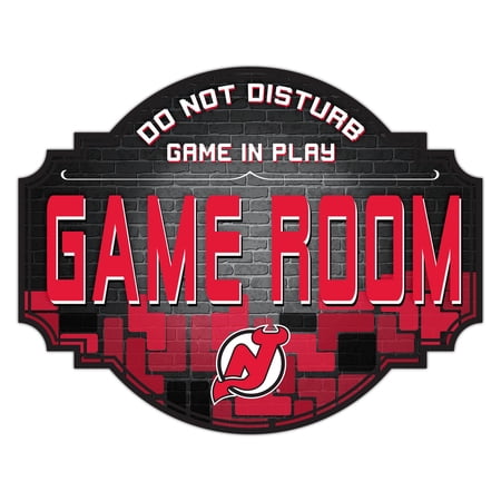 New Jersey Devils 12 Game Room Tavern Sign