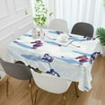 thumbnail image 2 of Yayeee Tablecloths 60" x 90" Rectangle Wrinkle Resistant Party Table Cover, Ice Rink, 2 of 8