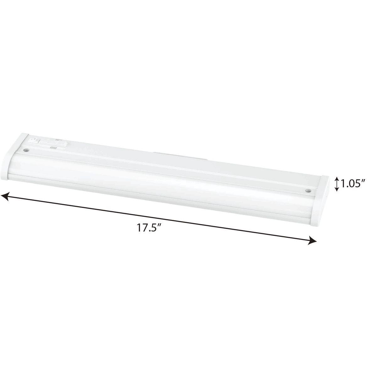 Progress Lighting P700026-Cs Hide-A-Lite 18" Led Under Cabinet Light - White