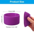 thumbnail image 2 of Uxcell Silicone Boot, 1Pcs Bottom Sleeve Protector, Anti-Slip Protective Sleeve, Purple, 2 of 6