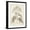 Black Frame, variant on Art.com Antique Sepia Botanicals III Art Print by 0 Unknown, Black Frame Wall Art, 17" x 21"
