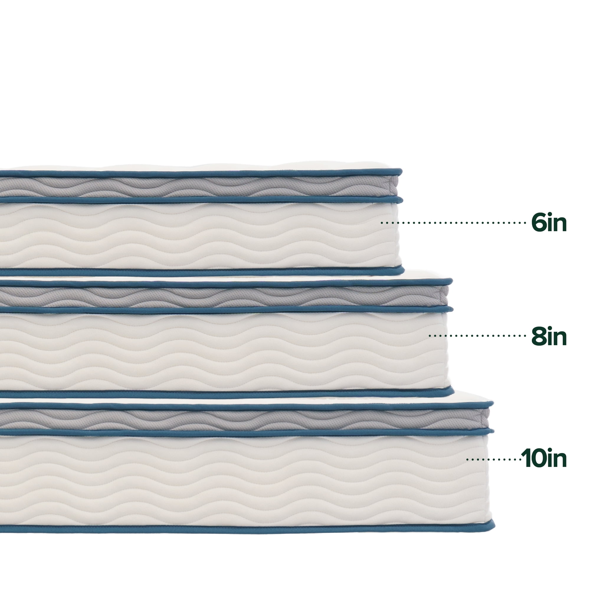 Zinus 8 inch Spring Sensation Hybrid Mattress