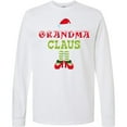 thumbnail image 3 of Inktastic Grandma Claus 2 Long Sleeve T-Shirt, 3 of 5
