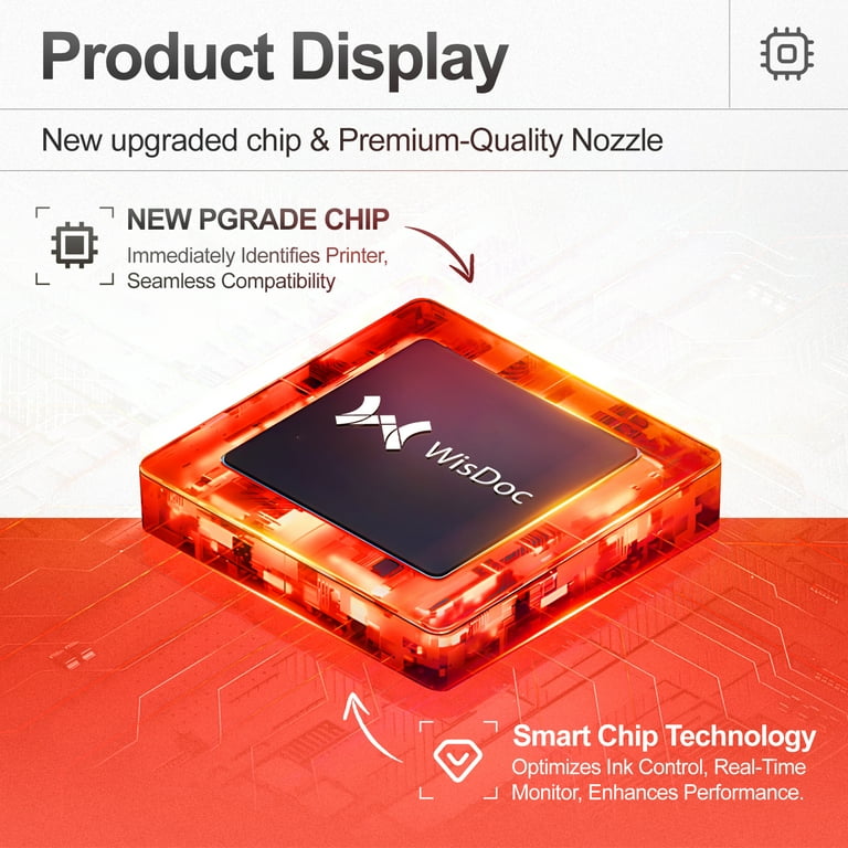 WISDOC 280XXL 281XXL Ink Cartridges for Canon TR8620a, TR8520