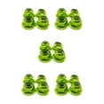 thumbnail image 1 of keepw Aluminum Alloy Nylon Wheel Lock Nut For 1/10 Axial SCX10 Crawler 1/10 Axial SCX10 Crawler Strong And Resistant Wheel Green 5Set, 1 of 6