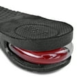 thumbnail image 4 of Unisex Increase Insole 2 Layer Height Shoes Heel Full Insert Lift Elevator Air Cushion Pad 5cm (Approximately 2 inches) Taller for Adult Men Women Size USA 4.5-9, 4 of 8