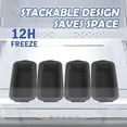 thumbnail image 5 of 4PCS Large Ice Block Mold for Ice Bath 5LB, Reusable Silicone Ice Cube Mold for Cold Plunge Tub, Ice Bath Chiller for Ice Bath Tub, Ice Cube Tray Cold Plunge Accessories - Black, 5 of 7