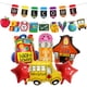 thumbnail image 1 of Juego de globos de aluminio para el regreso a clases, 6 unidades, con pancarta para el aula, 1 of 2