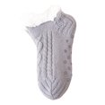 thumbnail image 2 of 3Pack Unisex - Floor Socks with Warm, Thick Indoor Sleep Socks for Men and Women Dark Gray, 2 of 3