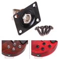 thumbnail image 2 of Wosthever Panel de toma de Audio para guitarra eléctrica Gibson TL, 1/4 , 6,35mm, montaje de conector de Audio cuadrado Type10 NO10 Wosthever OD0056-02, 2 of 6