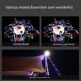 thumbnail image 2 of Yuarrent La tira de luz portátil para acampar se puede colgar en cualquier lugar, adecuada para actividades al aire libre RGB Iluminación navideña luz de color, 2 of 6