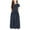 B-Navy, variant on PINQI 2-12 Years Kids Girls Short Sleeve Stripe Print Dress Summer Casual Loose Dresses Cute Holiday Long Maxi Dress with Pockets (B-Coffee,4-5 Years)