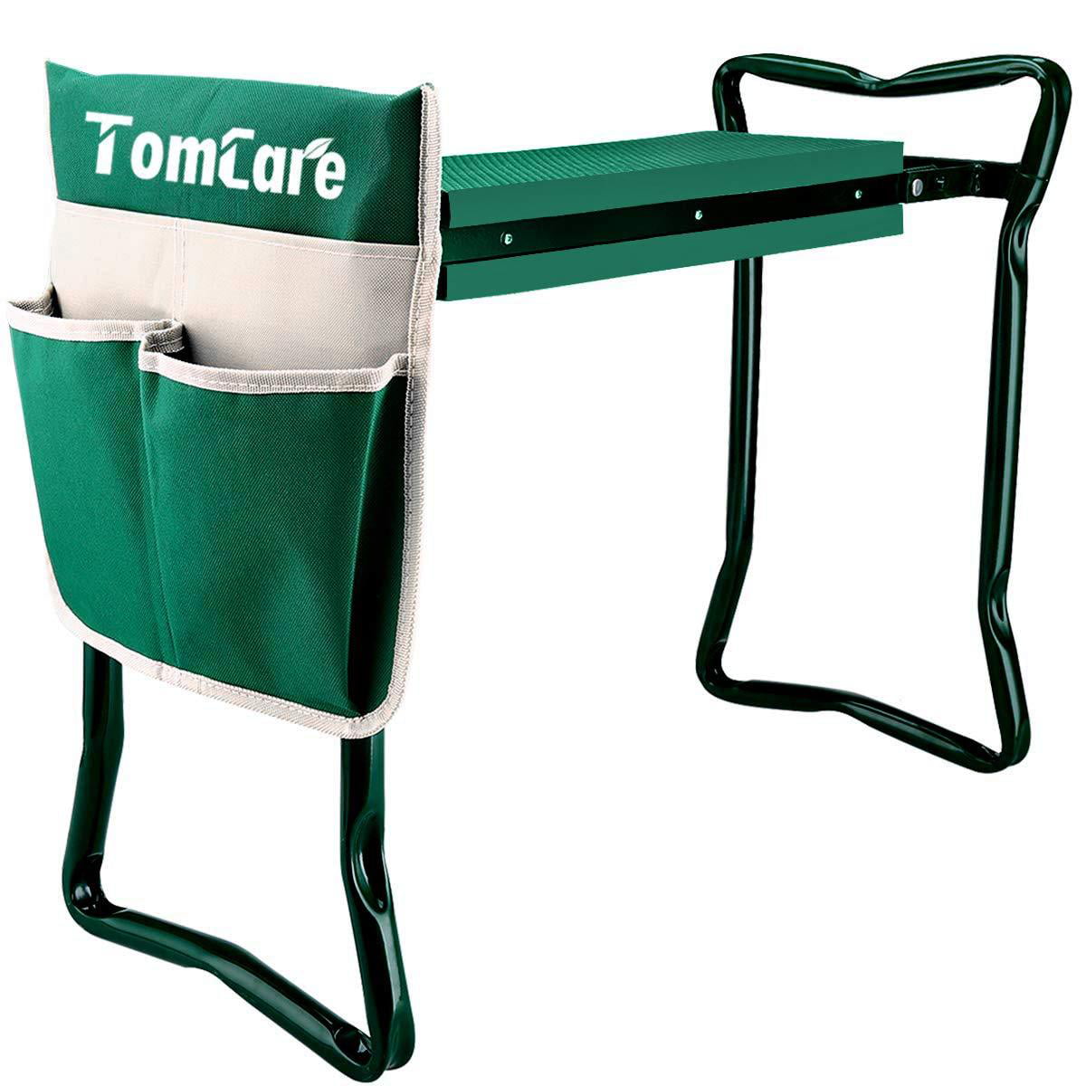 TomCare Garden Kneeler Seat Garden Bench Garden Stools Foldable Stool