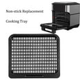 thumbnail image 2 of Tizuqe 2x/set Air Fryer Grill Pan Nonstick Baking Replacement Tray Square Oven Pan Square Grill Plate Cooking Tray Rack Kitchen, 2 of 6
