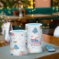 thumbnail image 3 of Yayeee Flameless Candles with Remote Flickering Battery Operated Multi Color Changing, Blue Christmas Santa, 3 of 7