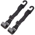 thumbnail image 1 of OUNONA 2Pcs Car Back Seat Hooks Black Multi Functional Vehicle Storage Organizer Hooks, 1 of 4