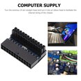 thumbnail image 3 of CIMAXIC Durable Black PCB Motherboard Connector for Computer Use with Stable Performance 24-pin,2.17"X1.34"X0.79", 3 of 5